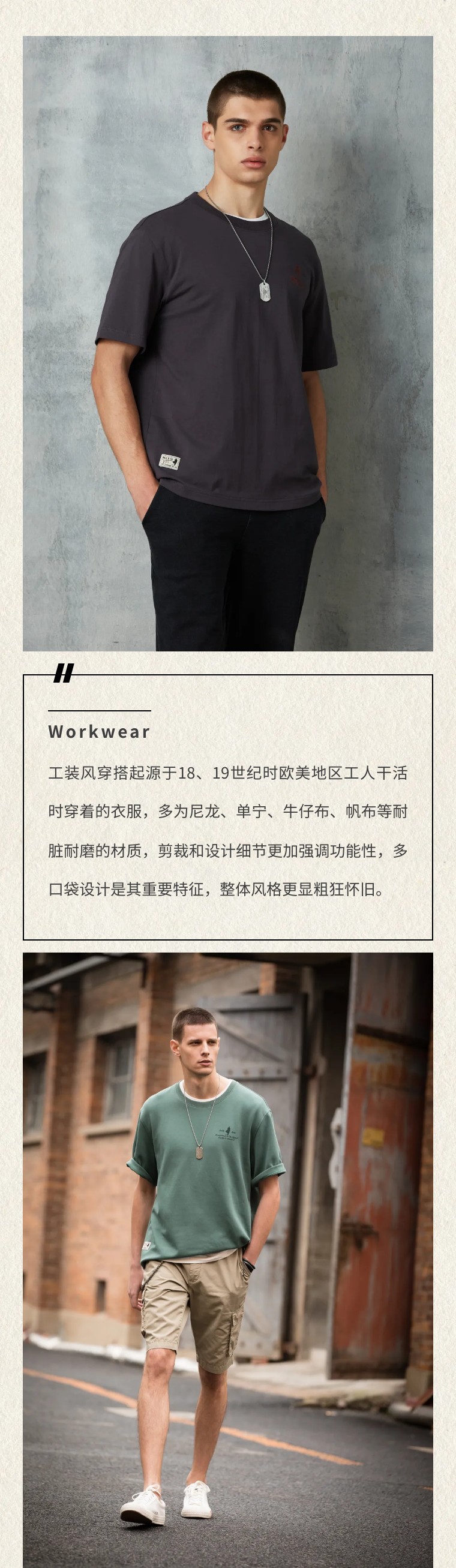 夏日Workwear怀旧风的正确打开方式(图1)