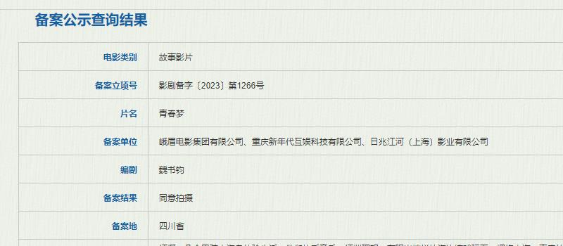 魏书钧《青春梦》立项 讲述音乐少年们的浪漫梦想(图1)